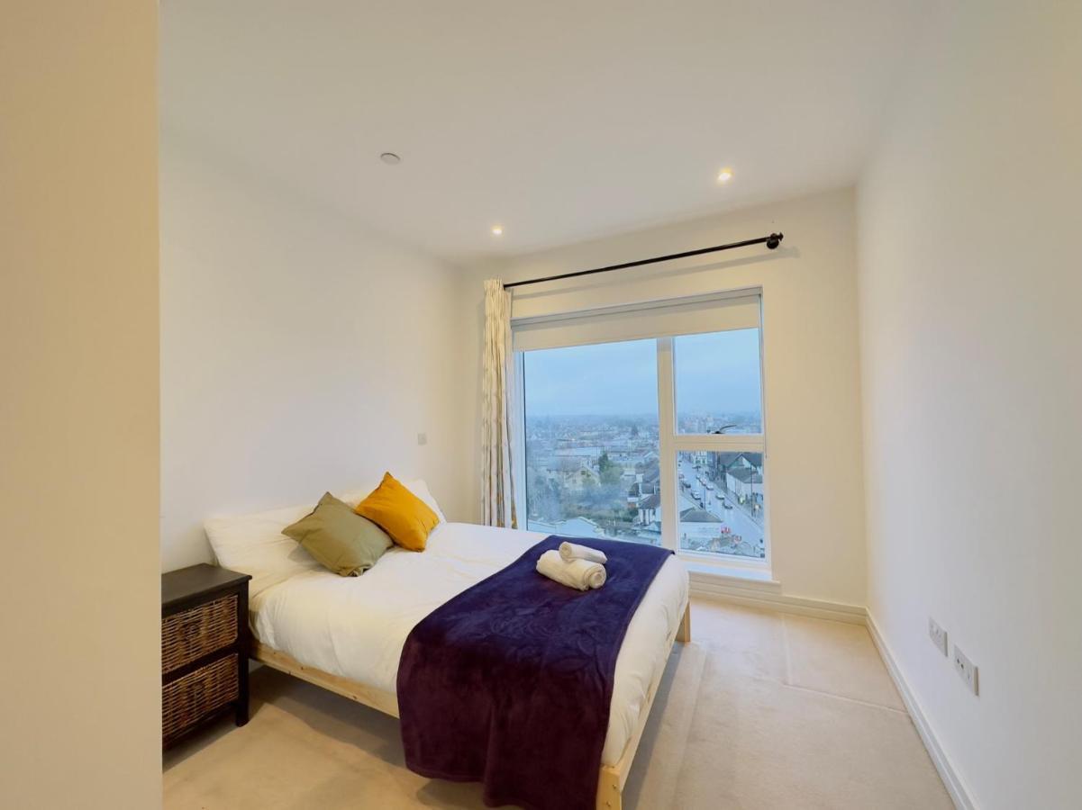 Luxurious Comfy Penthouse - Steps To East Croydon Train Station - Views公寓 外观 照片